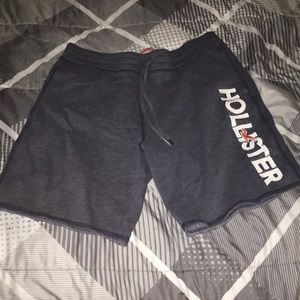 Hollister Adult Medium Navy Cutoff Sweatshorts